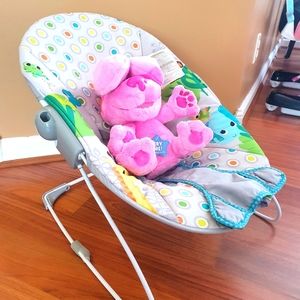 Baby chair with a bunny